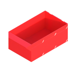 Render of MODULITH 270 Classic Drawer - 2W-2H